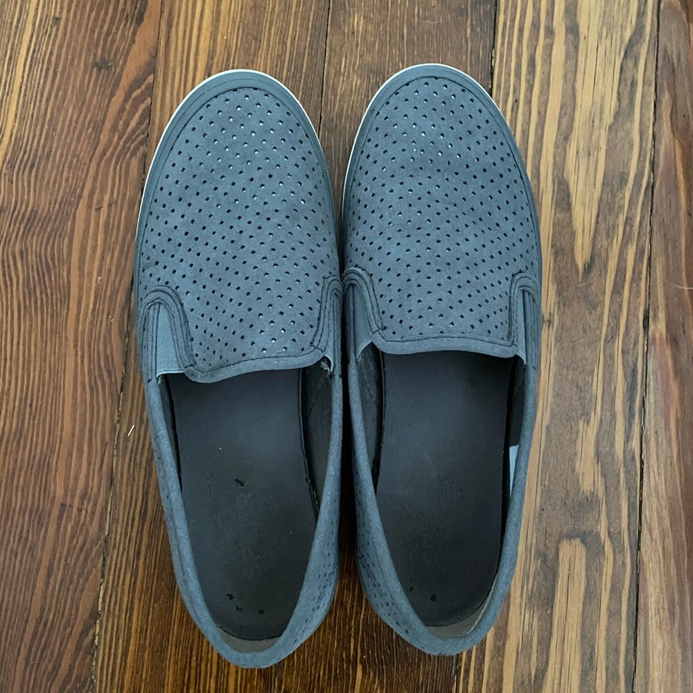 Sperry Grey slip on sneakers